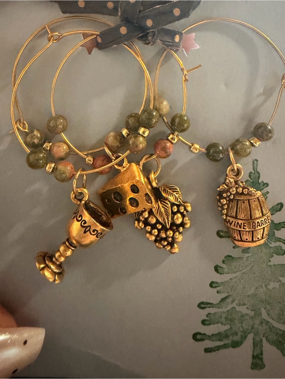 Wine Bottle Charms Set - Picture 2 of 2